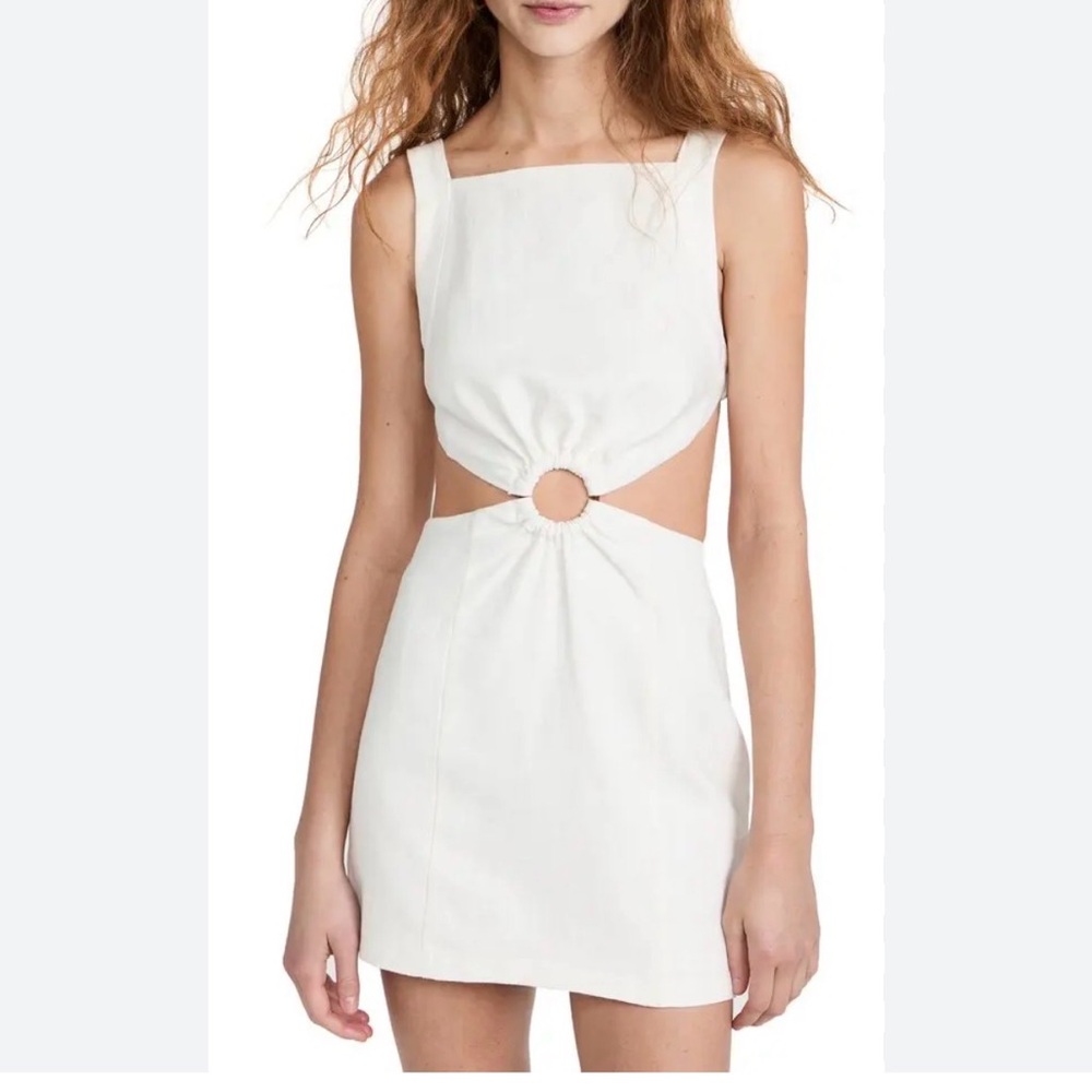 VICI weave ring ivory Dress NWOT